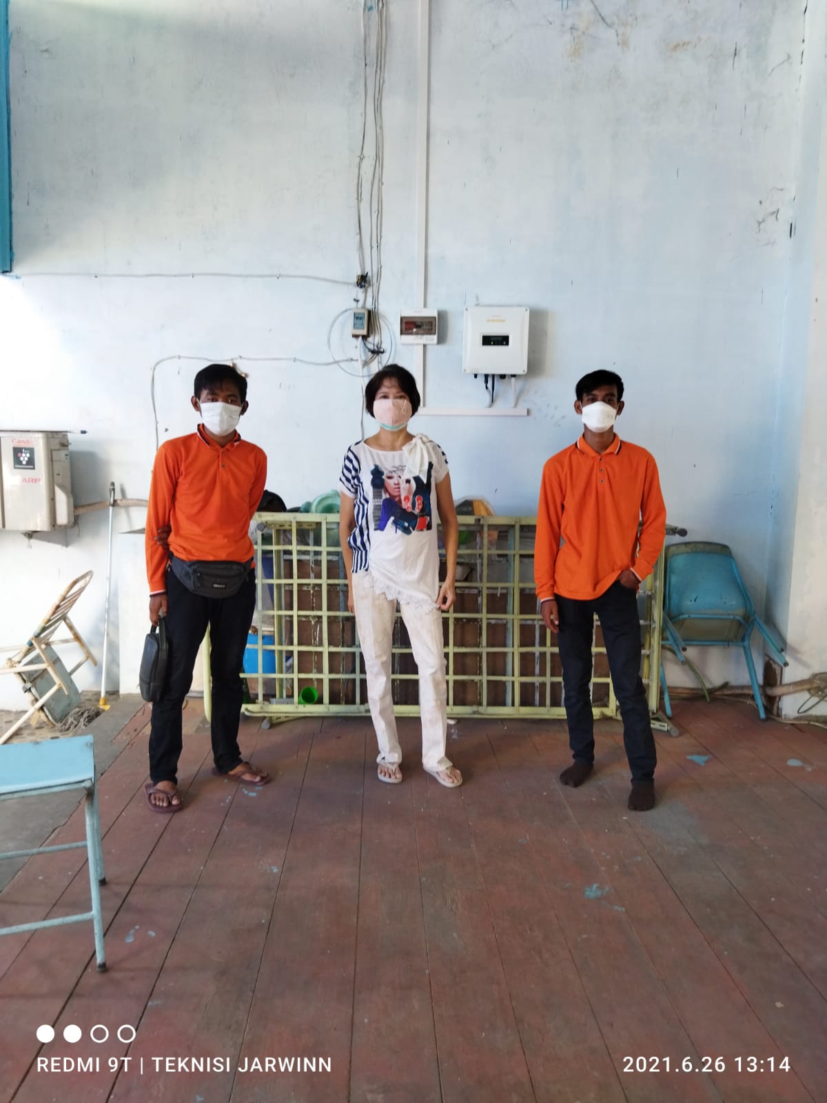 Pemasangan Panel surya di solo