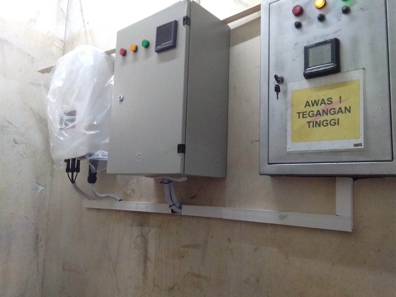 Pemasangan Panel Surya ( Solar Panel) di Pramuka, Jakarta Timur