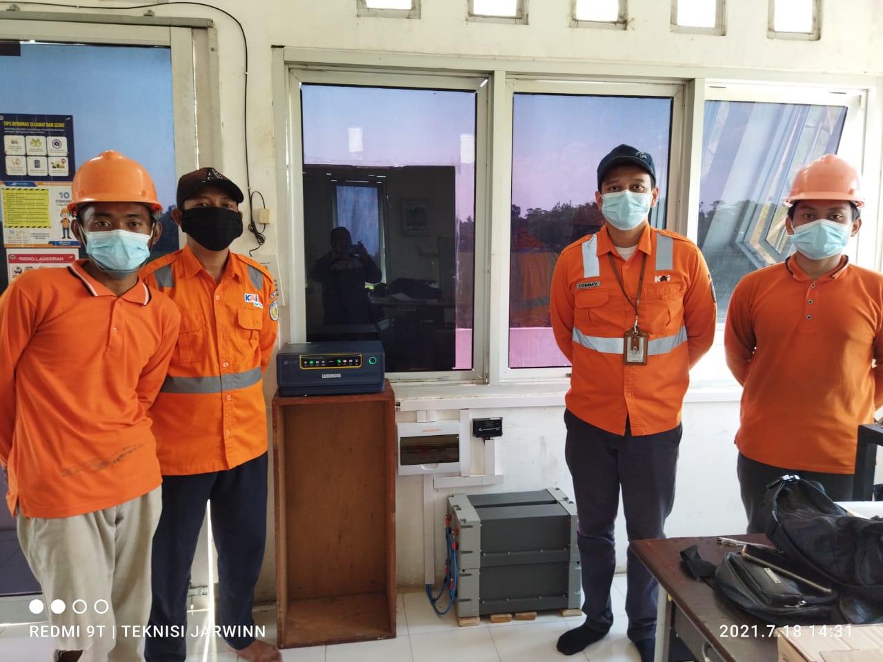 Pemasangan Panel Surya (Soalar Panel) di Palembang