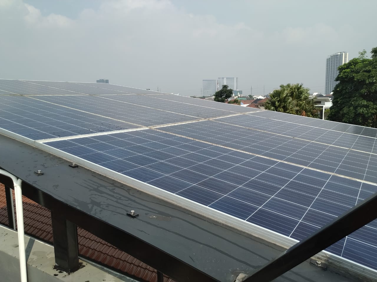 Pemasangan Panel Surya (Soalr Panel) Di Kembangan, Jakarta Barat