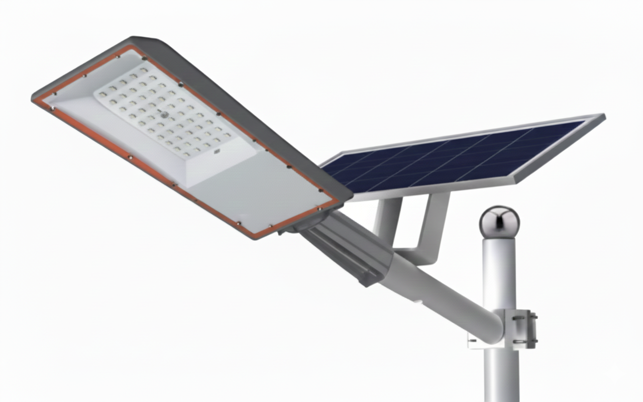 Lampu Jalan Tenaga Surya Off-Grid 80 Watt